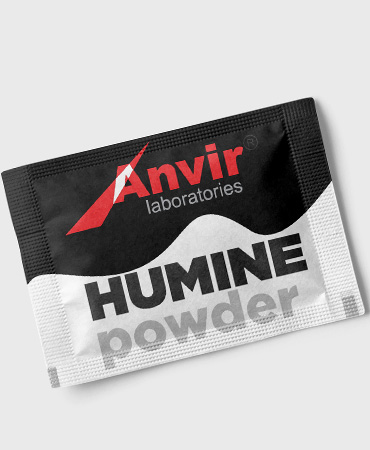 Polvo Humine para activación química